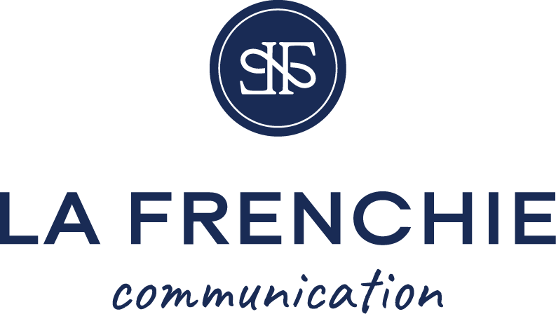 Logo vertical La Frenchie Communication